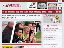 Tablet Screenshot of newsouest.fr